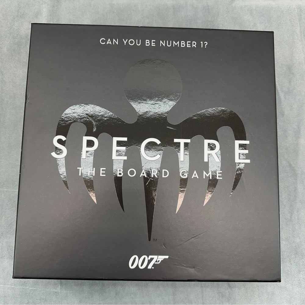 James Bond 007 SPECTRE The Board Game by Modiphius with Cards Tokens Rulebook